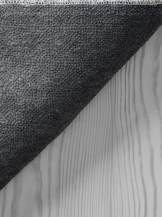 Relax Modern Fluffy Short Pile Rug, Non-Slip Underside, Washable up to 30 Degrees, Super Soft, Fur Look, Grey, 160 x 230 cm